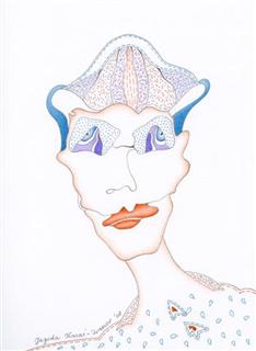 Series of Drawings "Touching Reflections" 2008