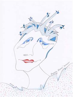 Series of Drawings "Touching Reflections" 2008