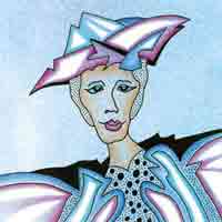 Ladies With Hats-No.7